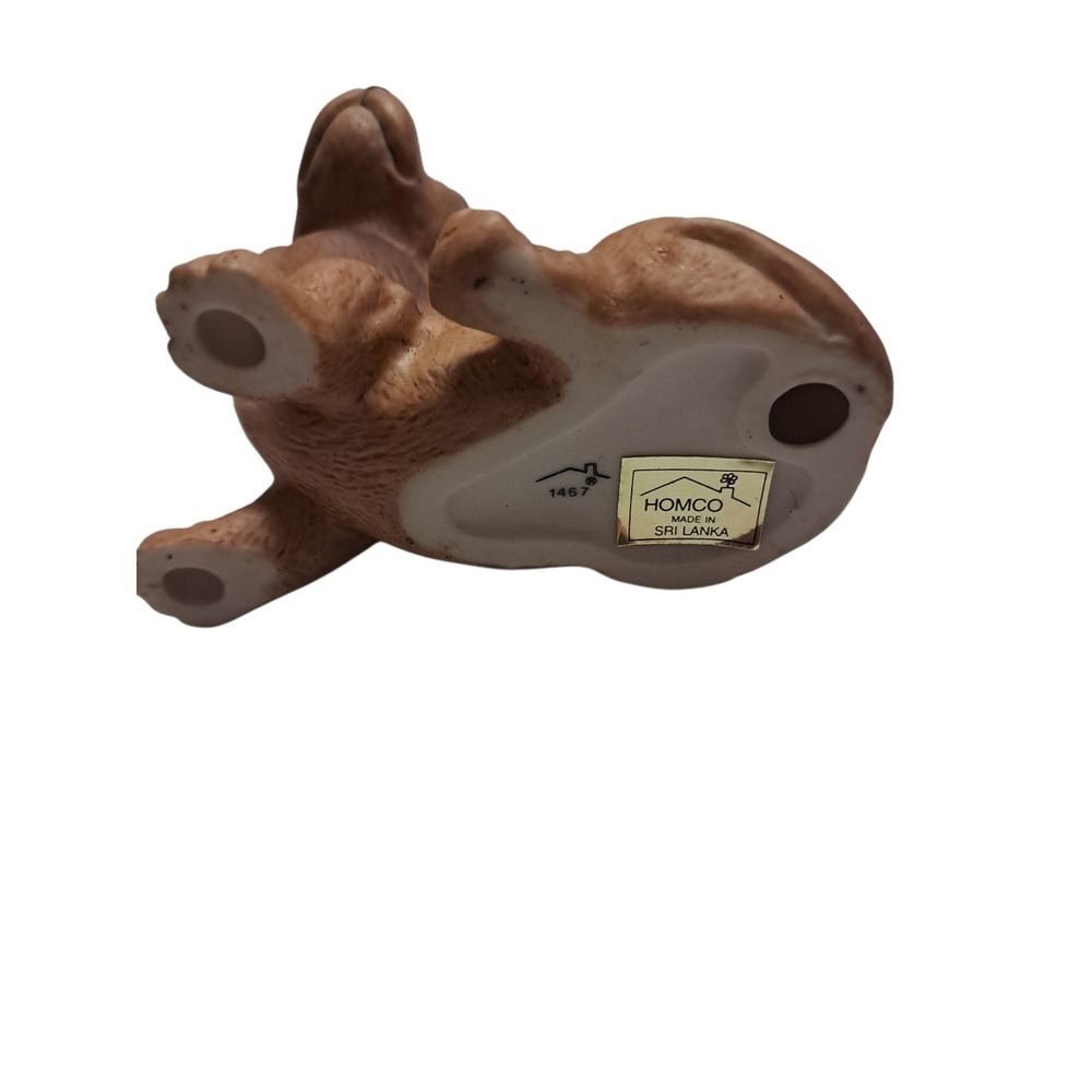 Homco 1467 Vintage Dachshund Figurine Bisque Ceramic, Brown Red - Picture 5 of 6